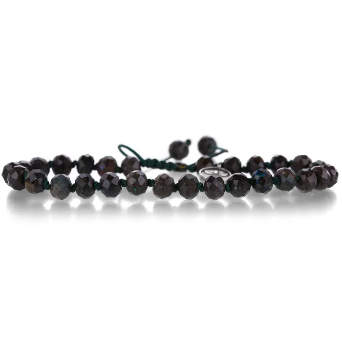 Bracelets Joseph Brooks Faceted 6mm Boulder Opal Bracelet