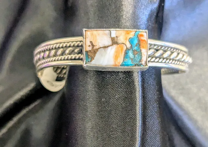 Copper Oyster Turquoise Bracelets Chris Crosbys Purple Coyote Bracelets