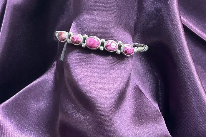 Copper Oyster Turquoise Bracelets Chris Crosbys Purple Coyote Bracelets