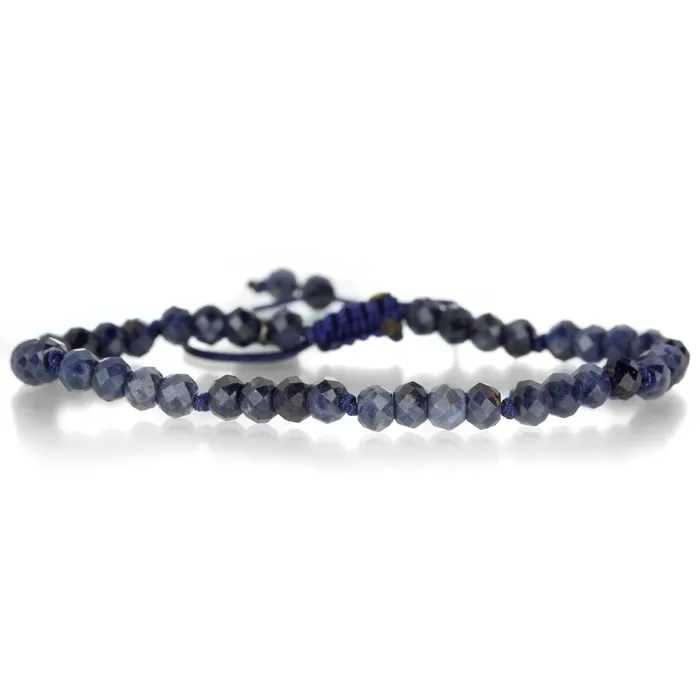 Joseph Brooks Bracelets 5mm Faceted Blue Sapphire Bracelet