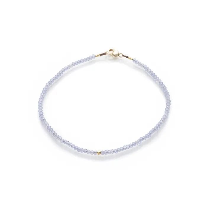 Tanzanite Beaded Bracelet Margaret Solow Bracelets