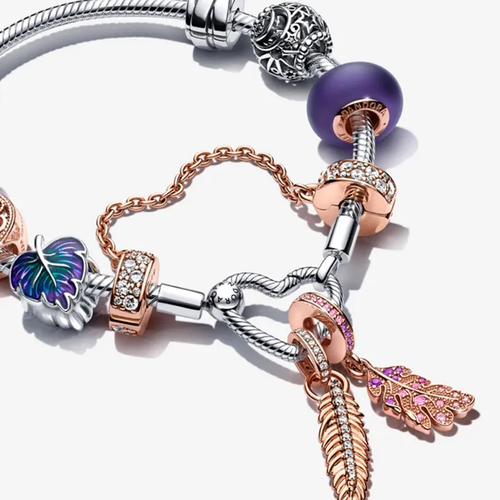 Bracelets Pandora Pandora Moments Heart Closure Snake Chain Bracelet Bracelets Pandora Pandora Moments Heart Closure Snake Chain Bracelet