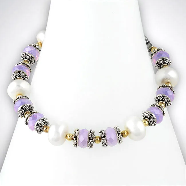 Bracelets Pearl Swarovski Crystal Bracelet298506 Elisa Ilana