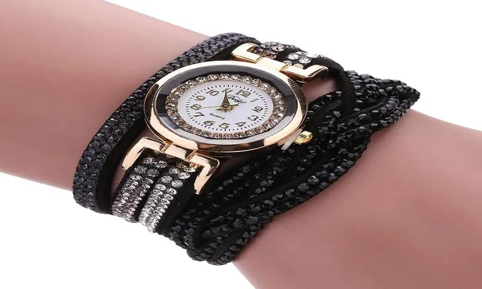 Bracelets sparklingselections Women Gold Bracelet Quartz Wrist Watch
