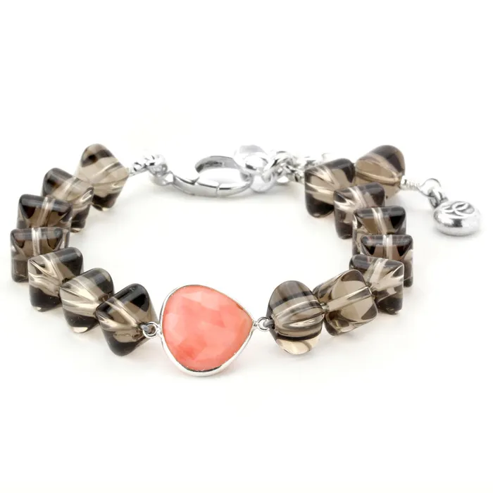 Elisa Ilana Bracelets Lollies Smoky Quartz Bracelet 344636