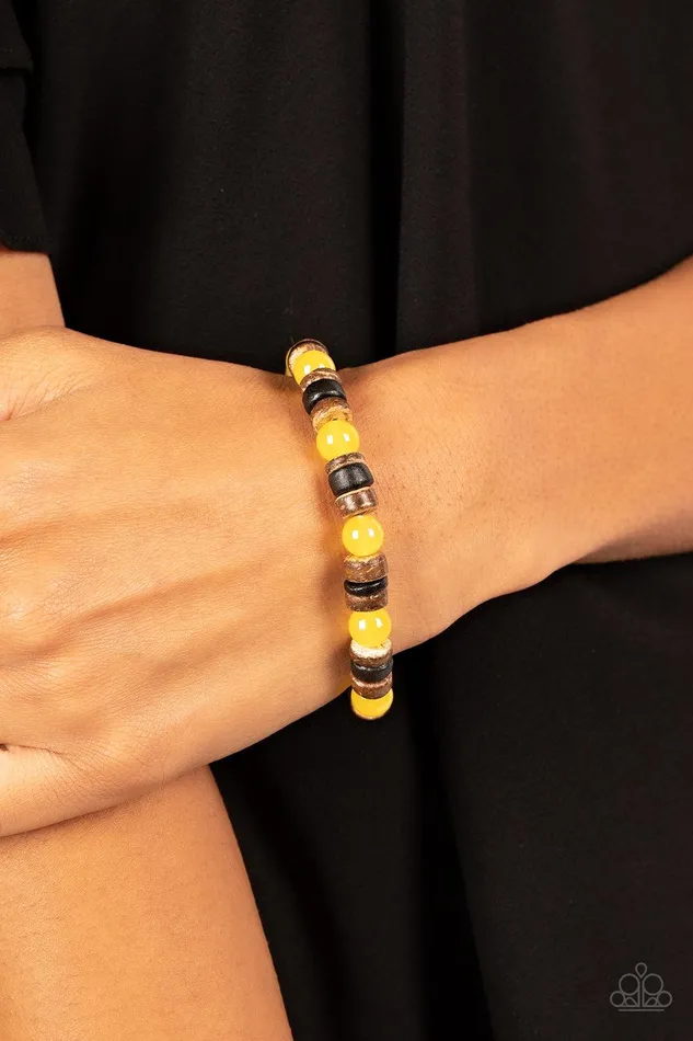 Bracelets Durango Drifter Yellow Bracelet Jewelry by Bretta Paparazzi Accessories Bracelets Durango Drifter Yellow Bracelet Jewelry by Bretta Paparazzi Accessories