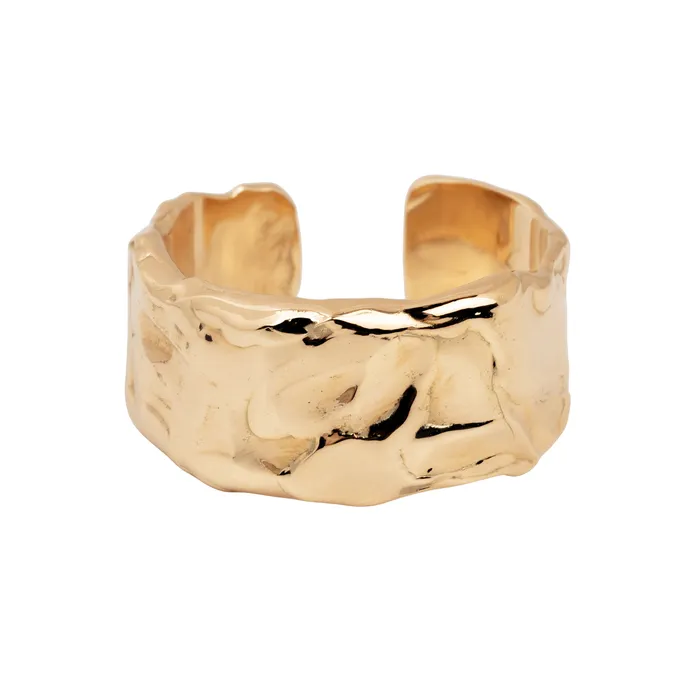 Joanna Jablko Jewelry Rings Luna Forte big gold ring Joanna Jablko Jewelry Rings Luna Forte big gold ring