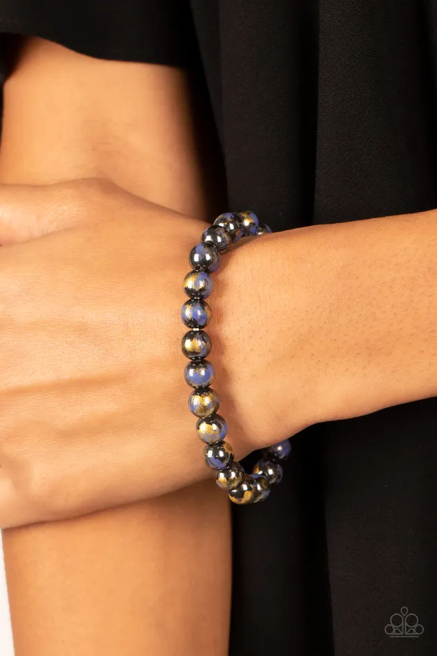 Paparazzi Accessories Bracelets Astro Artistry Blue Bracelet Jewelry by Bretta