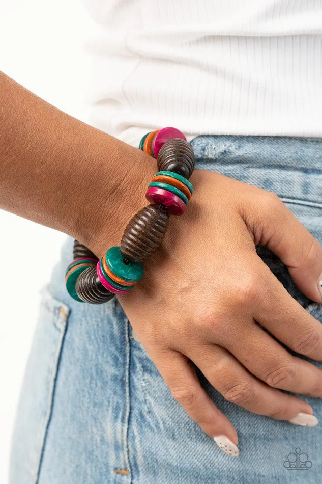 Paparazzi Accessories Bracelets Caribbean Castaway Multi Bracelet Jewelry by Bretta Paparazzi Accessories Bracelets Caribbean Castaway Multi Bracelet Jewelry by Bretta
