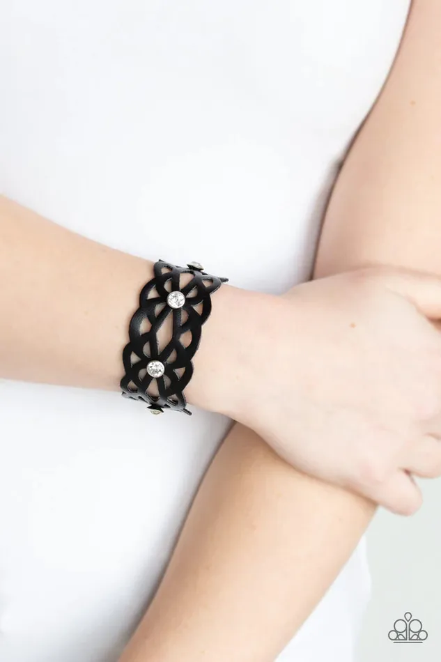 Paparazzi Accessories Bracelets Runaway Radiance Black Bracelet Jewelry by Bretta Paparazzi Accessories Bracelets Runaway Radiance Black Bracelet Jewelry by Bretta