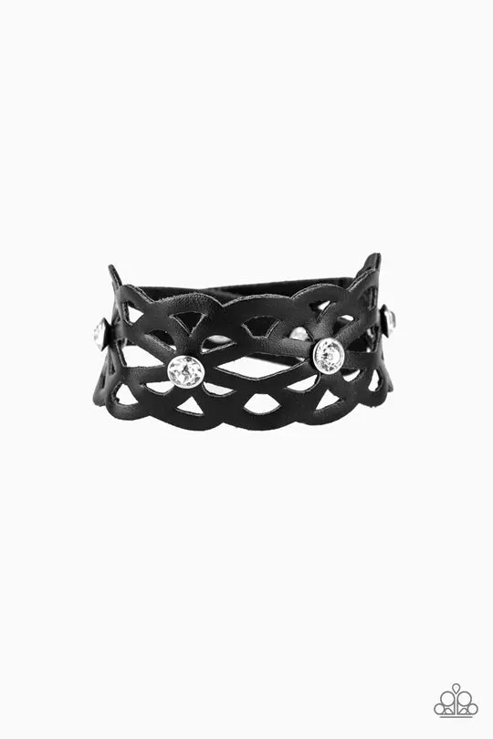 Paparazzi Accessories Bracelets Runaway Radiance Black Bracelet Jewelry by Bretta