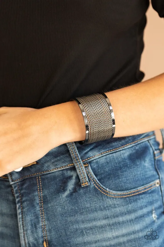 Paparazzi Accessories Bracelets Stacked Sensation Black Bracelet Jewelry by Bretta Paparazzi Accessories Bracelets Stacked Sensation Black Bracelet Jewelry by Bretta