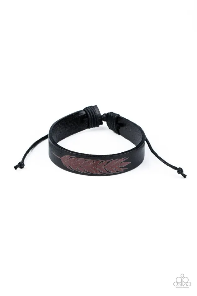 Paparazzi Accessories Bracelets This QUILL All Be Yours Black Bracelet Jewelry by Bretta