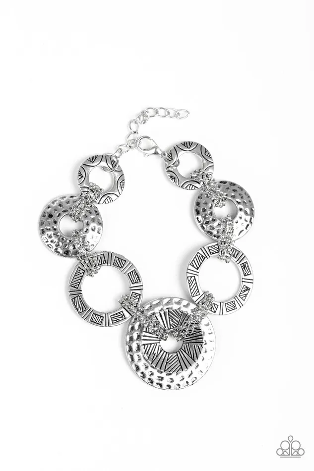 Paparazzi Accessories Bracelets Way Wild Silver Bracelet Jewelry by Bretta