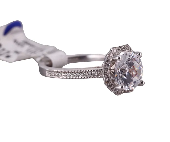 Scott Kay Rings Scott Kay Luminaire Gold Engagement Ring