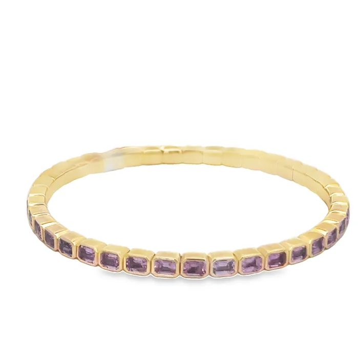YaninaCo Jewelry Bracelets Emerald London Blue Topaz Bracelet