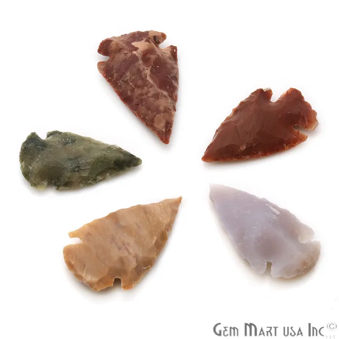 5pc Lot Arrowhead Cut Gemstones 40x22mm Handcrafted Stone Loose Gemstone DIY Pendant DIY Jewelry GemmartUSA Necklaces 5pc Lot Arrowhead Cut Gemstones 40x22mm Handcrafted Stone Loose Gemstone DIY Pendant DIY Jewelry GemmartUSA Necklaces