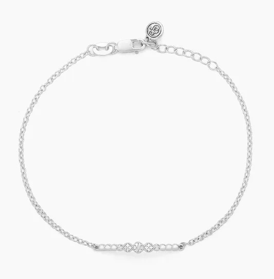 Bracelets Ella Stein Sterling SilverGold Plated Diamond Beaded Connection Bracelet Ella Stein Bracelets Ella Stein Sterling SilverGold Plated Diamond Beaded Connection Bracelet Ella Stein