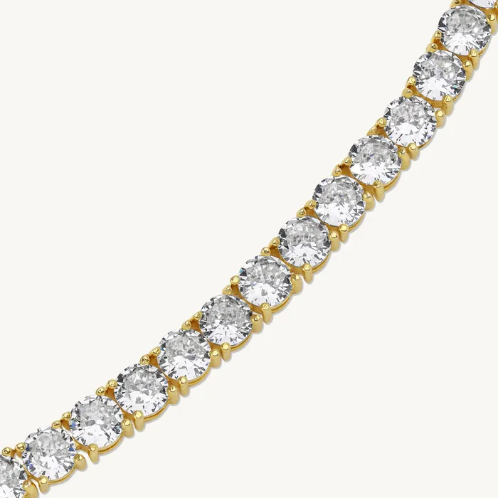 Bracelets Felice Adjustable Box Chain Tennis Bracelet Ideaure Jewlery