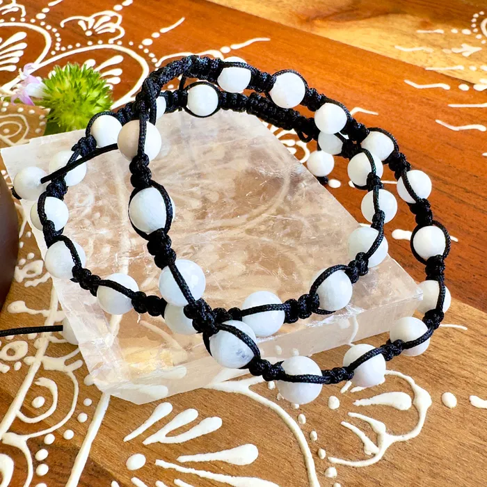 Bracelets Lily Rose Jewelry NEW Moonstone Divine Feminine Healing Empathy Emotional Balance Woven Inner Strength Collection Nylon Braided Adjustable 6mm Bead Bracelet Bracelets Lily Rose Jewelry NEW Moonstone Divine Feminine Healing Empathy Emotional Balance Woven Inner Strength Collection Nylon Braided Adjustable 6mm Bead Bracelet