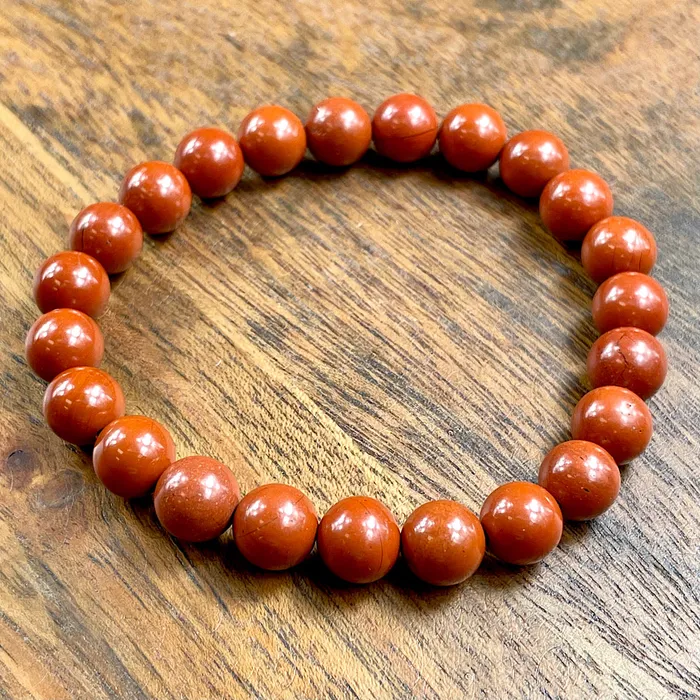 Bracelets Lily Rose Jewelry Red Jasper Earth Warrior Freedom Fighter Protection 8mm Stretch Bracelet Bracelets Lily Rose Jewelry Red Jasper Earth Warrior Freedom Fighter Protection 8mm Stretch Bracelet