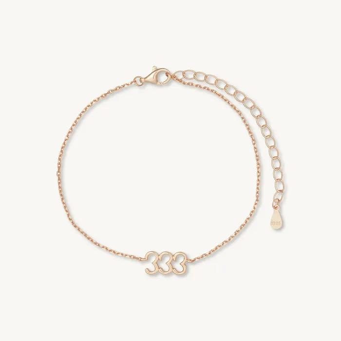 Camile Stone Bracelets 333 Angel Number Bracelet