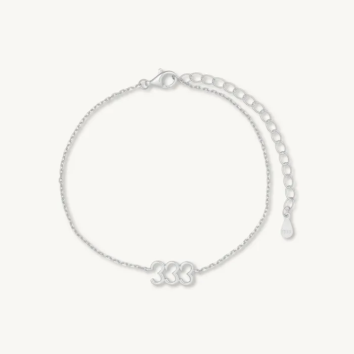 Camile Stone Bracelets 333 Angel Number Bracelet