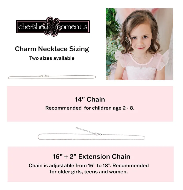 Cherished Moments Necklaces Sterling Silver Hope Necklace for Girls