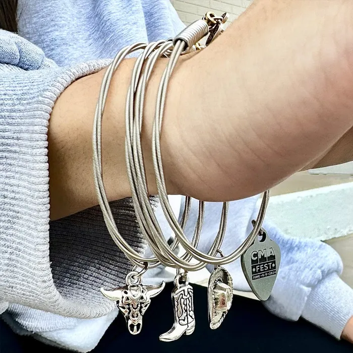 CMA FEST 2024 GUITAR STRING BRACELET Strung Bracelets