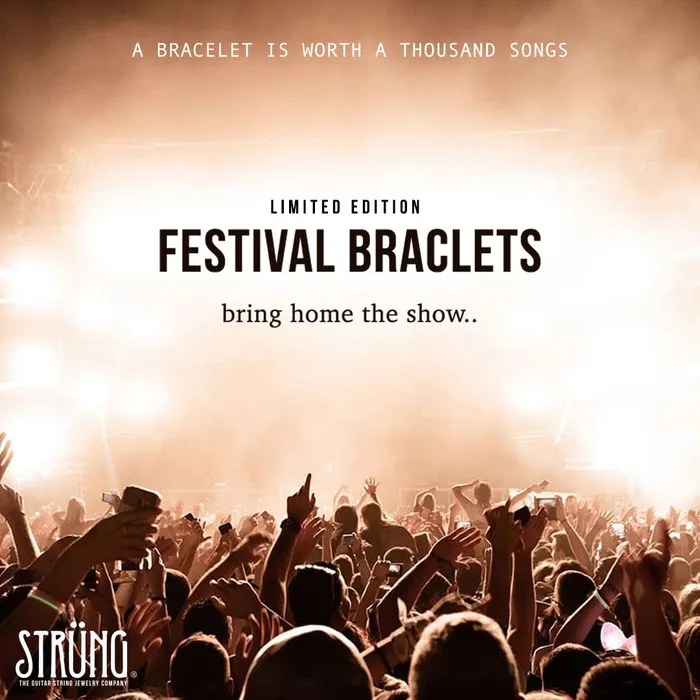 CMA FEST 2024 GUITAR STRING BRACELET Strung Bracelets