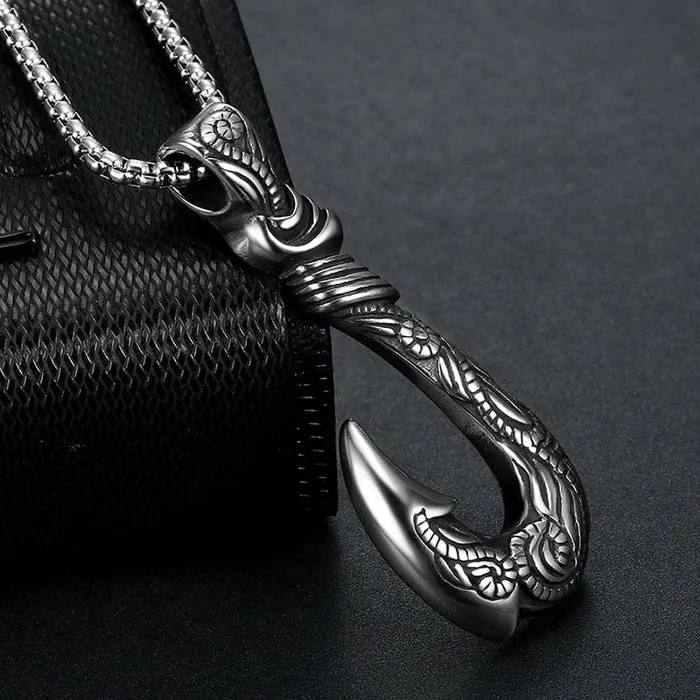 Necklaces My Zen Temple Fish Hook Necklace