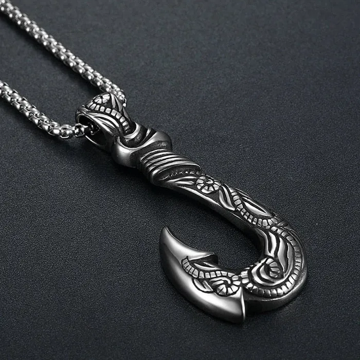 Necklaces My Zen Temple Fish Hook Necklace