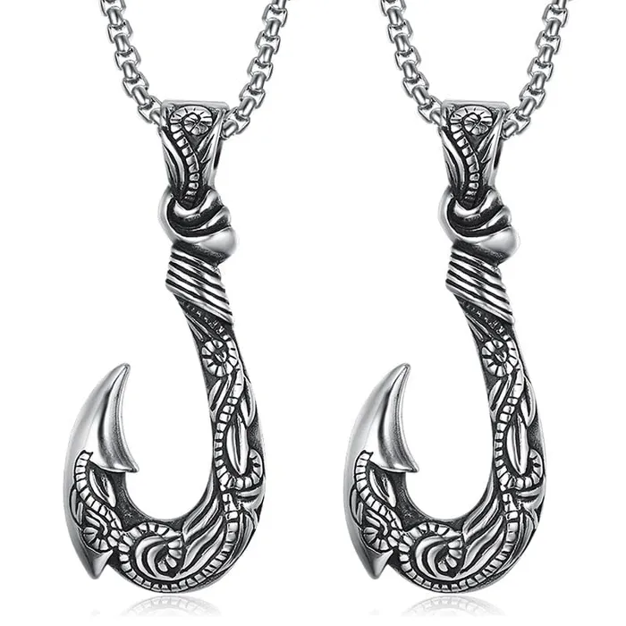 Necklaces My Zen Temple Fish Hook Necklace