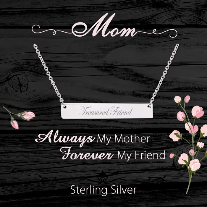 Necklaces Sterling Silver Meaningful Necklace and Bracelets for Mothers and Moms Cherished Moments