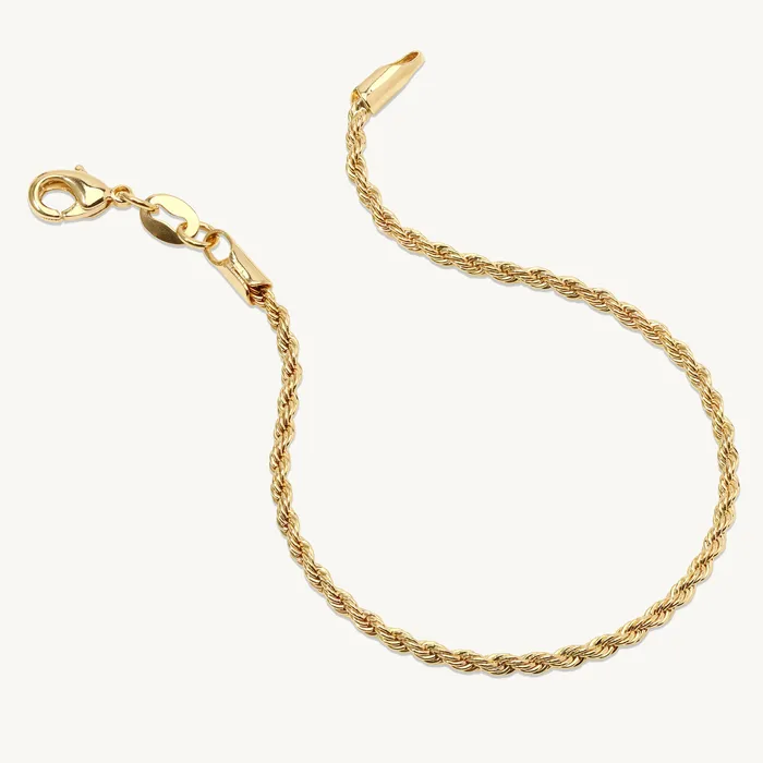 Nicole Rope Chain Bracelet Ideaure Jewlery Bracelets