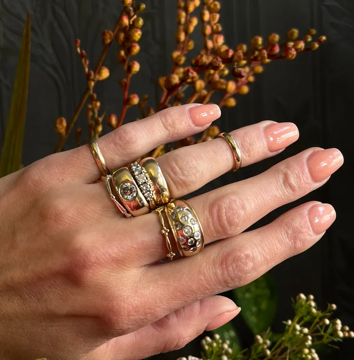 Adjustable Gold Fill Midi Ring CIVAL Collective Rings