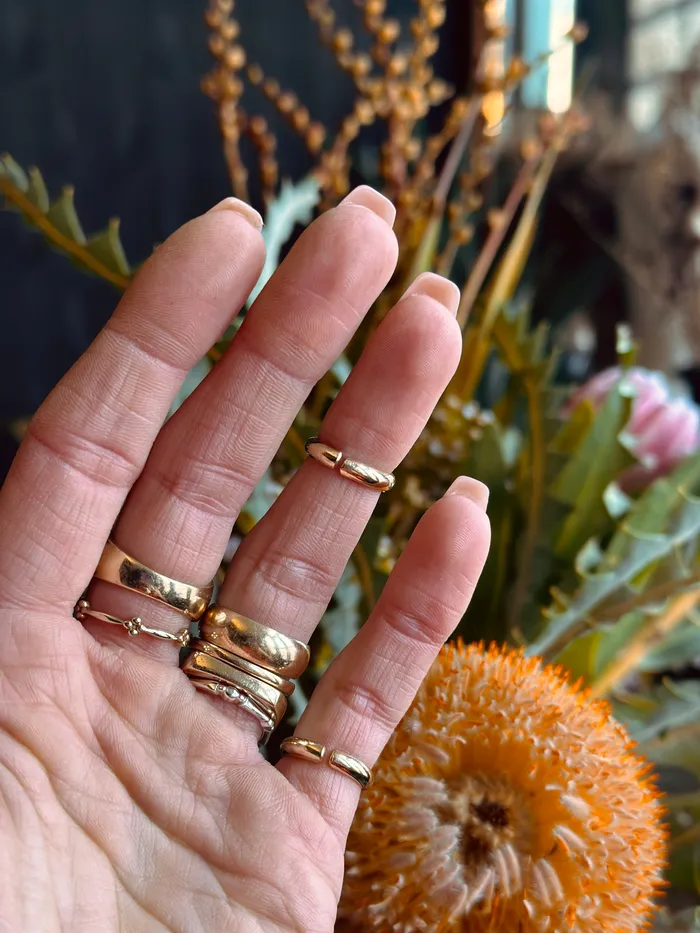 Adjustable Gold Fill Midi Ring CIVAL Collective Rings