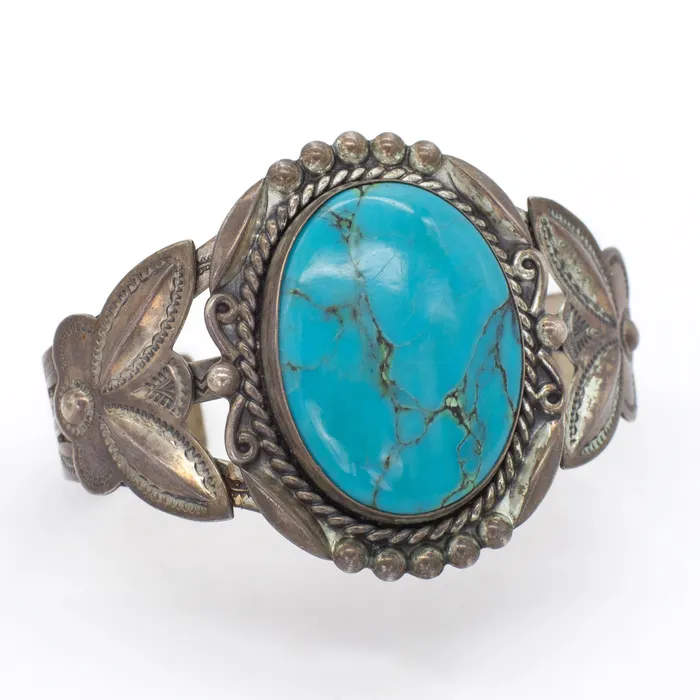 Bracelets Fred Harvey Navajo Handmade Sterling Silver Turquoise Cuff Bracelet Crown Jewels Coin Bracelets Fred Harvey Navajo Handmade Sterling Silver Turquoise Cuff Bracelet Crown Jewels Coin