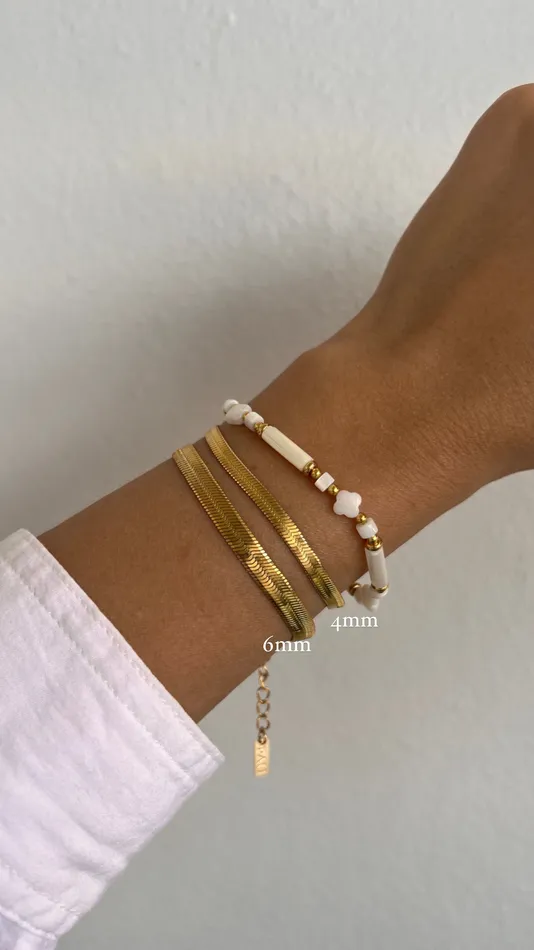 Bracelets pau jewelry Herringbone bracelet