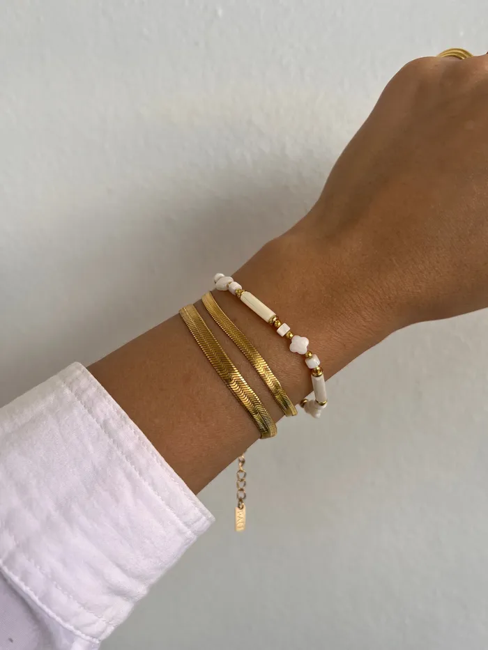 Bracelets pau jewelry Herringbone bracelet