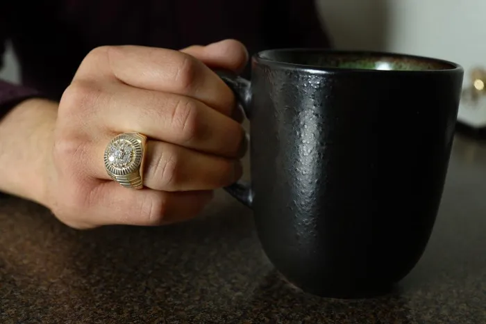 Crown Jewels Coin Rings Mens RolexStyle Diamond Ring 110ctw 10kt