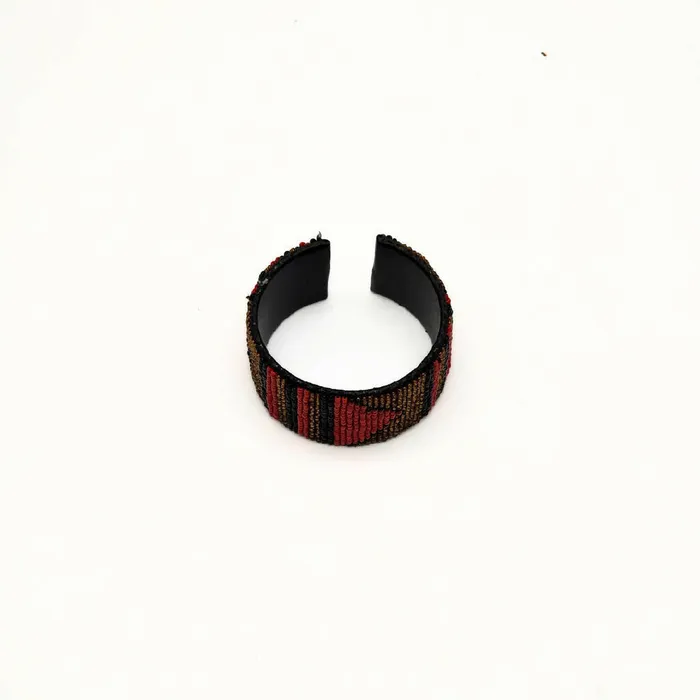 Culture Hub Red Gold Beaded African Bracelet Bracelets