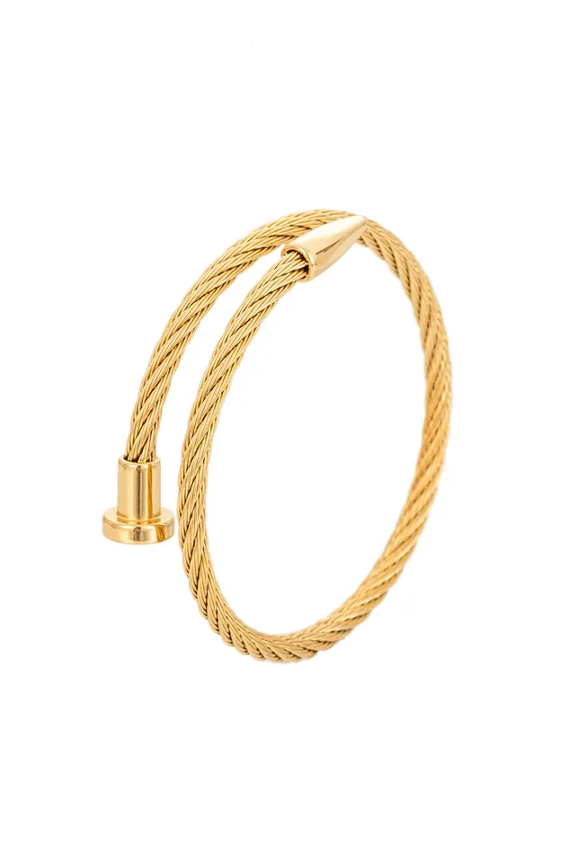 Eye Candy LA Bracelets Leo Bracelet Gold