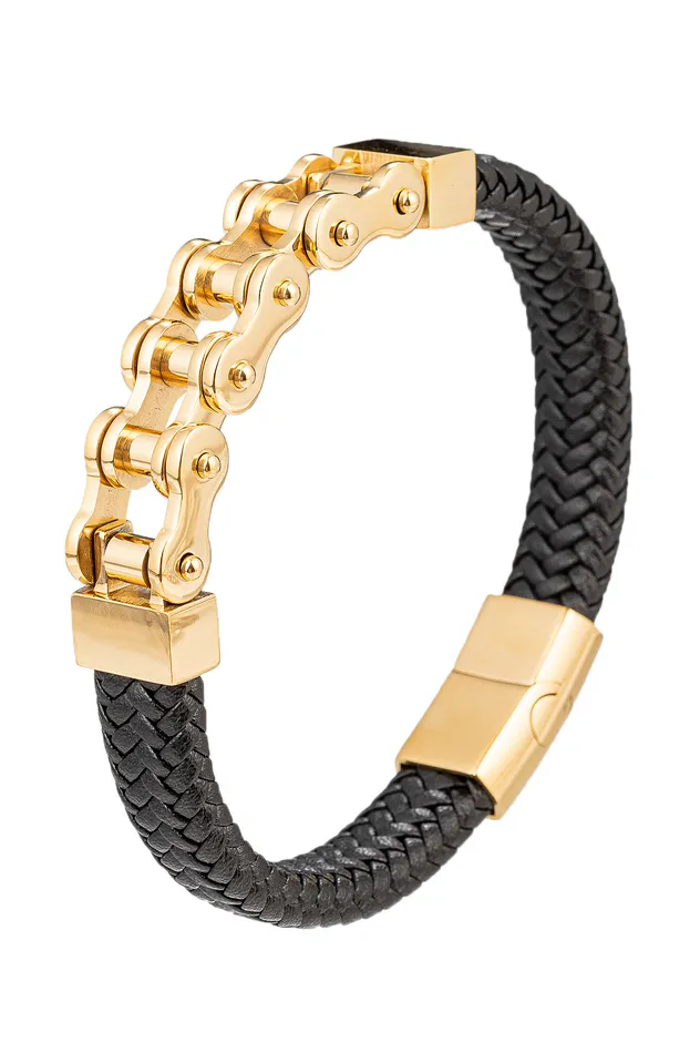 Eye Candy LA Bracelets Luca Biker Chain Bracelet