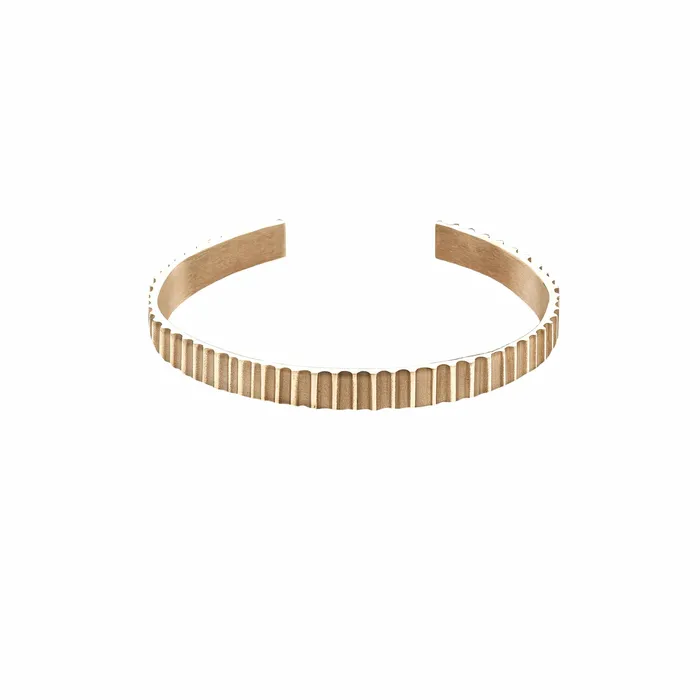 Julie Cohn Design Bracelets CASCADE BRONZE PETITE CUFF BRACELET