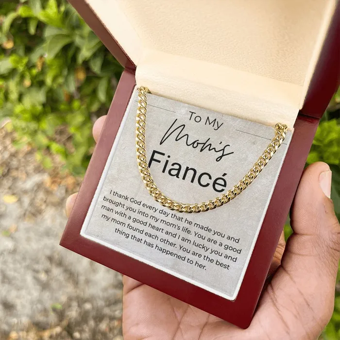 Necklaces ShineOn Fulfillment You Are A Good Man With A Good Heart Gift For Moms Fianc Cuban Linked Chain Necklace
