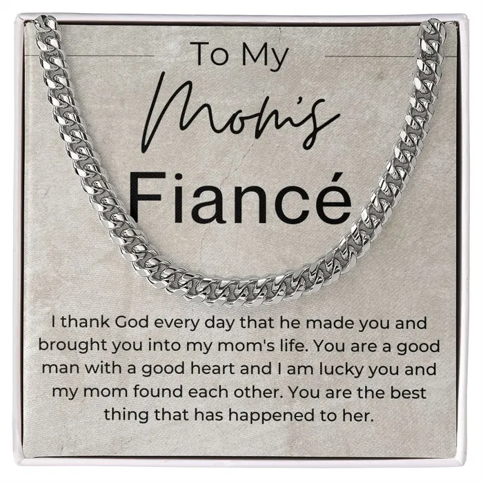 Necklaces ShineOn Fulfillment You Are A Good Man With A Good Heart Gift For Moms Fianc Cuban Linked Chain Necklace