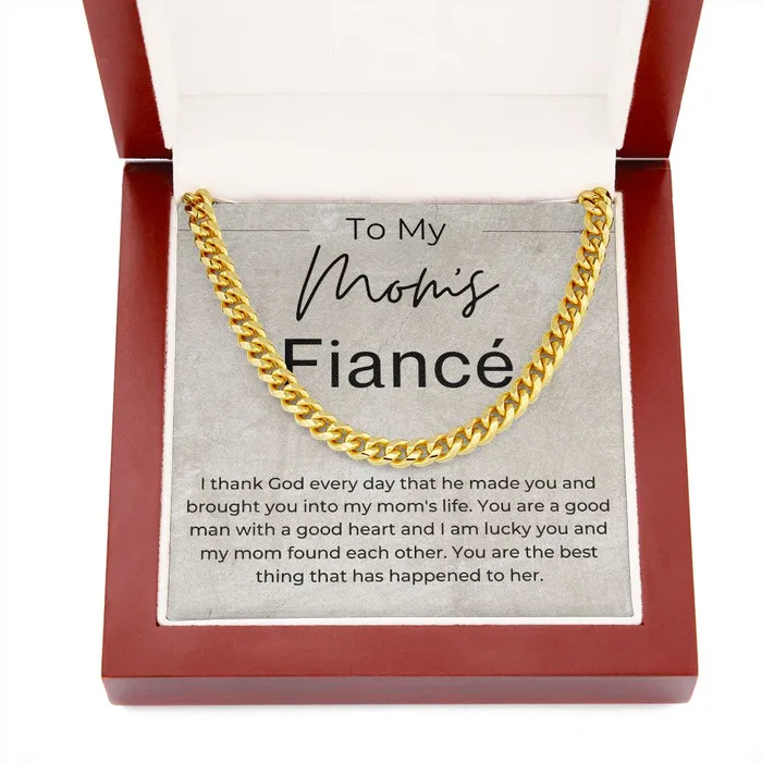 Necklaces ShineOn Fulfillment You Are A Good Man With A Good Heart Gift For Moms Fianc Cuban Linked Chain Necklace