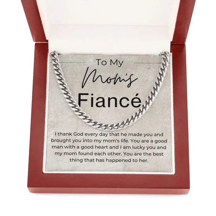 Necklaces ShineOn Fulfillment You Are A Good Man With A Good Heart Gift For Moms Fianc Cuban Linked Chain Necklace