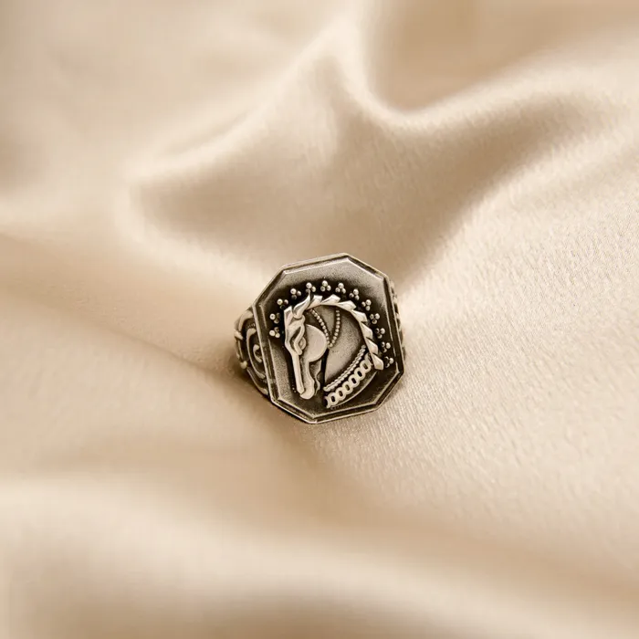 Palacio for CIVAL Rings Sybil Sterling Horse Ring Sz 9
